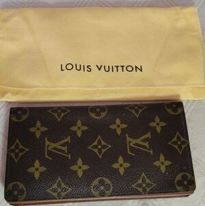 Louis Vuitton Dark Brown Monogram Wallet